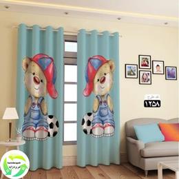 پرده چاپی جنس مخمل 09155149983