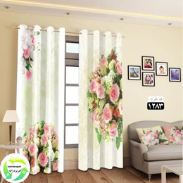 قیمت پرده چاپی جنس مخمل | 09155149983